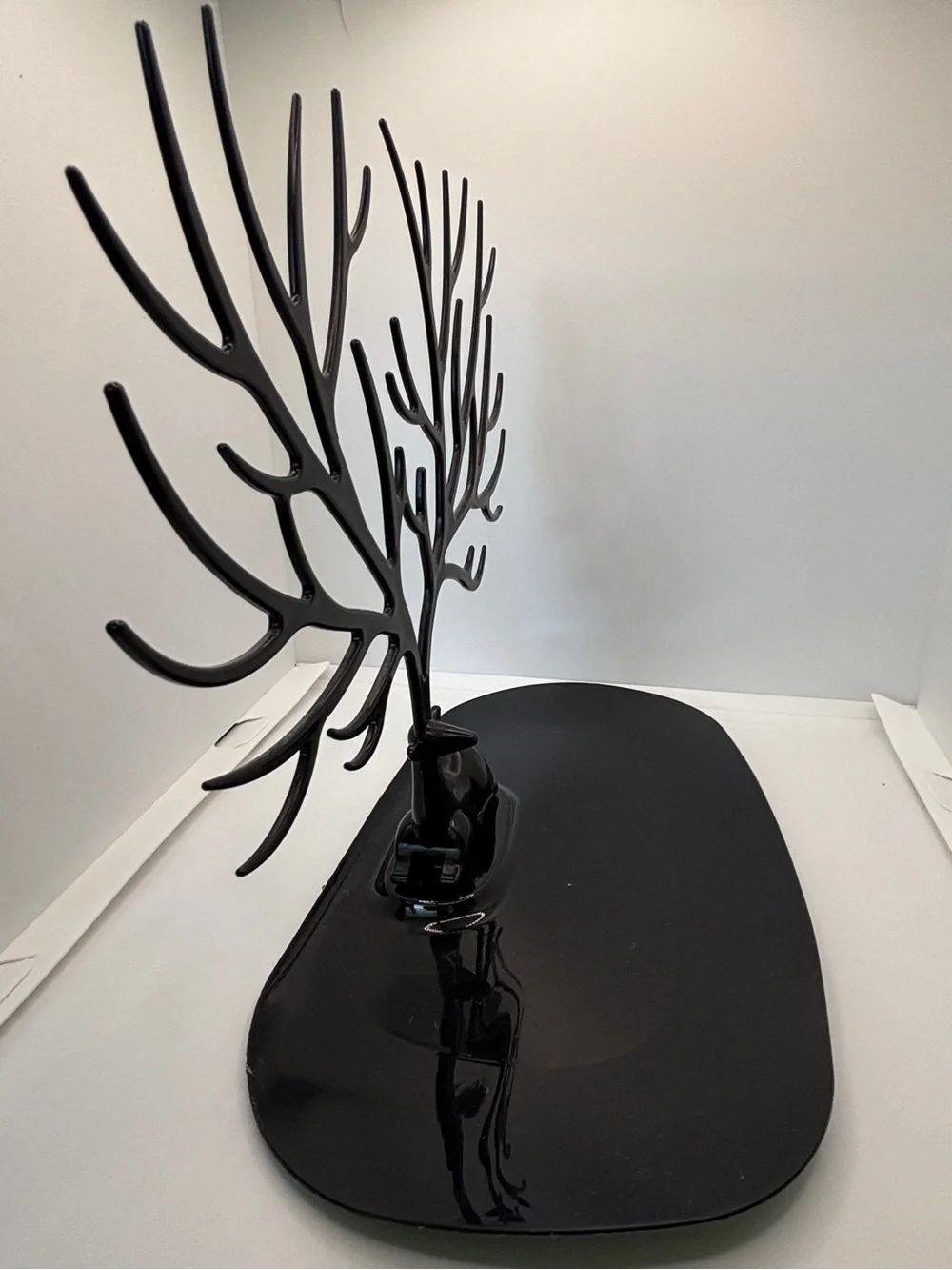 Black Deer Jewelry Tree Stand Nature Animal home decor organizer